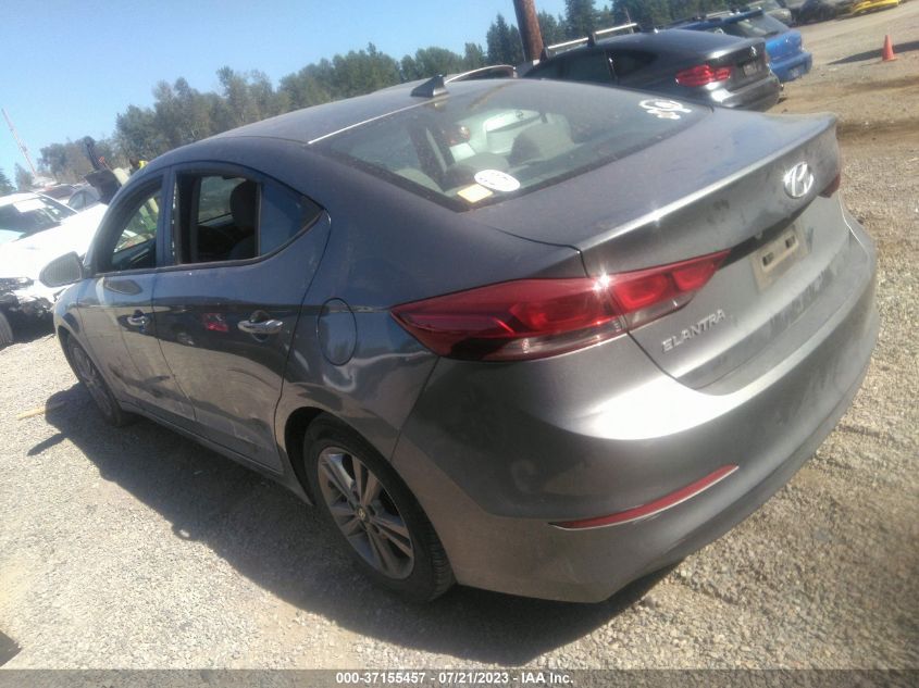 2018 HYUNDAI ELANTRA SEL - KMHD84LF8JU496902