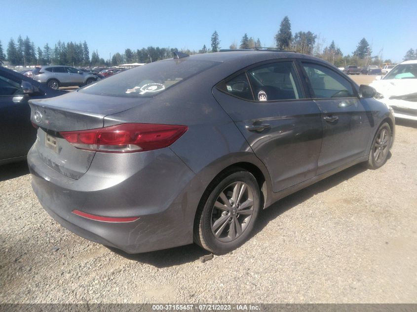 2018 HYUNDAI ELANTRA SEL - KMHD84LF8JU496902