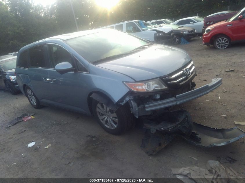 2014 HONDA ODYSSEY EX-L - 5FNRL5H64EB080044