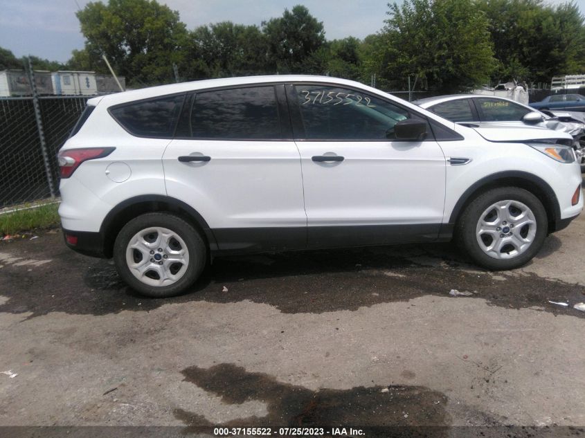 2017 FORD ESCAPE S - 1FMCU0F7XHUB21527