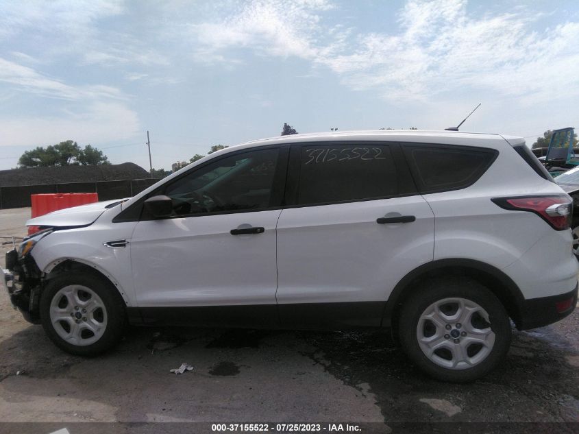 2017 FORD ESCAPE S - 1FMCU0F7XHUB21527