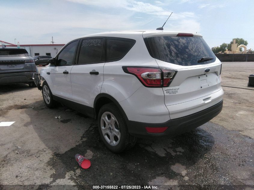 2017 FORD ESCAPE S - 1FMCU0F7XHUB21527