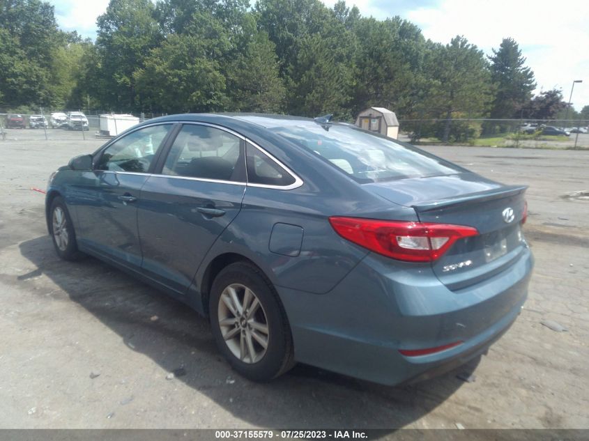 2016 HYUNDAI SONATA 2.4L SE - 5NPE24AF7GH260211