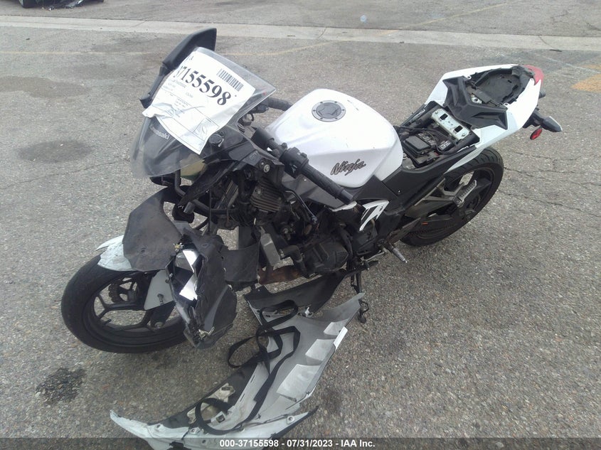 VIN JKAEX8A16HDA32380 2017 KAWASAKI EX300 A