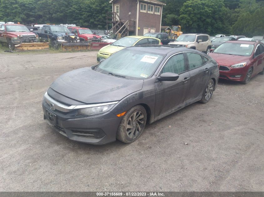 2017 HONDA CIVIC SEDAN EX - 19XFC2F76HE200823