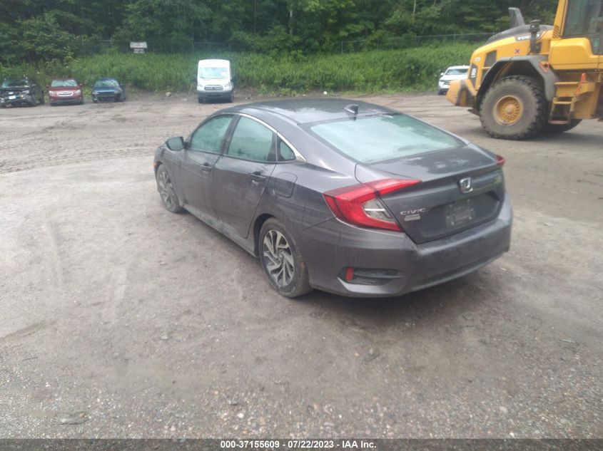 2017 HONDA CIVIC SEDAN EX - 19XFC2F76HE200823