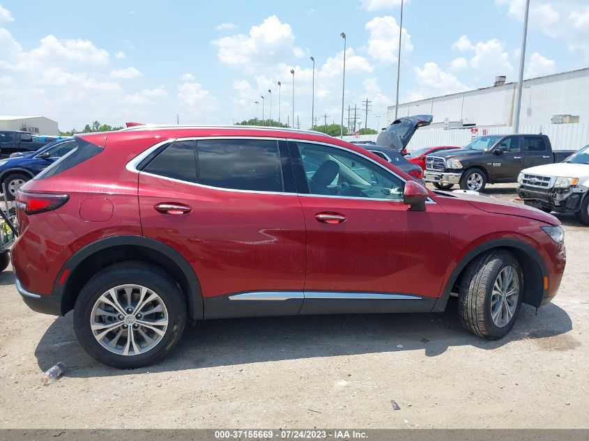 2022 BUICK ENVISION PREFERRED - LRBAZLR43ND137076