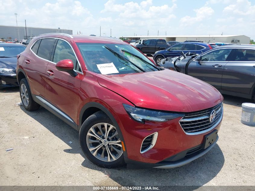 2022 BUICK ENVISION PREFERRED - LRBAZLR43ND137076