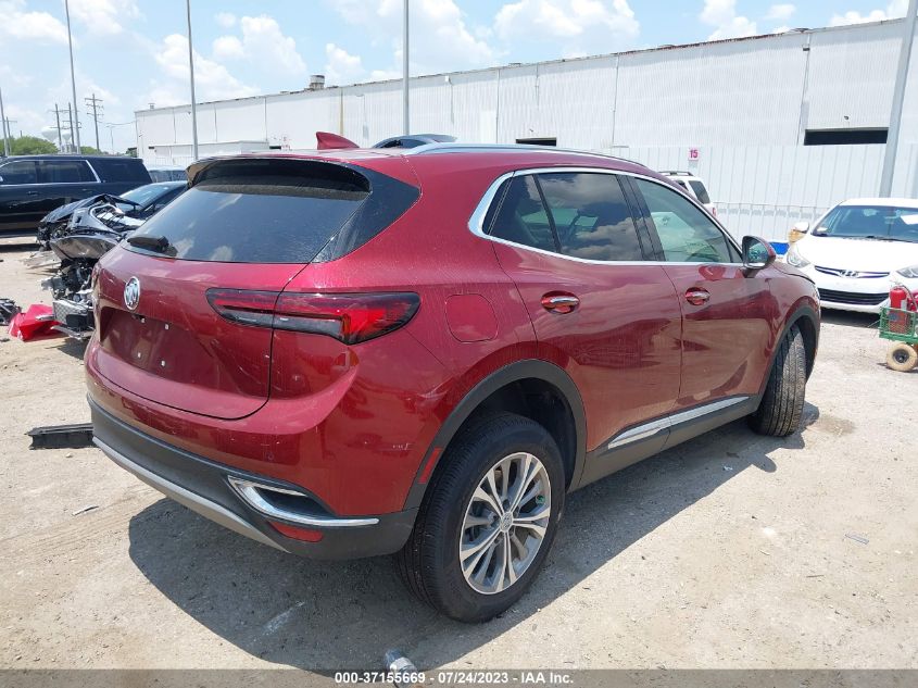 2022 BUICK ENVISION PREFERRED - LRBAZLR43ND137076