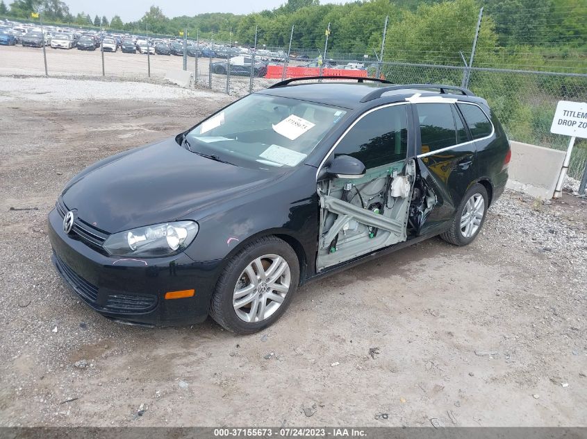 2014 VOLKSWAGEN JETTA SPORTWAGEN TDI - 3VWPL7AJ2EM624972