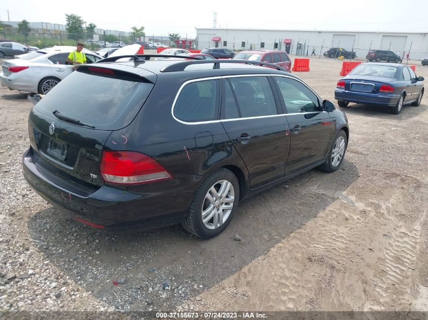 2014 VOLKSWAGEN JETTA SPORTWAGEN TDI - 3VWPL7AJ2EM624972