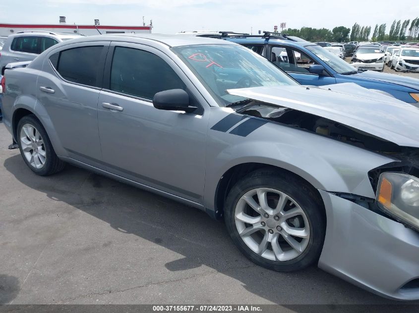 2013 DODGE AVENGER R/T - 1C3CDZBG9DN756973
