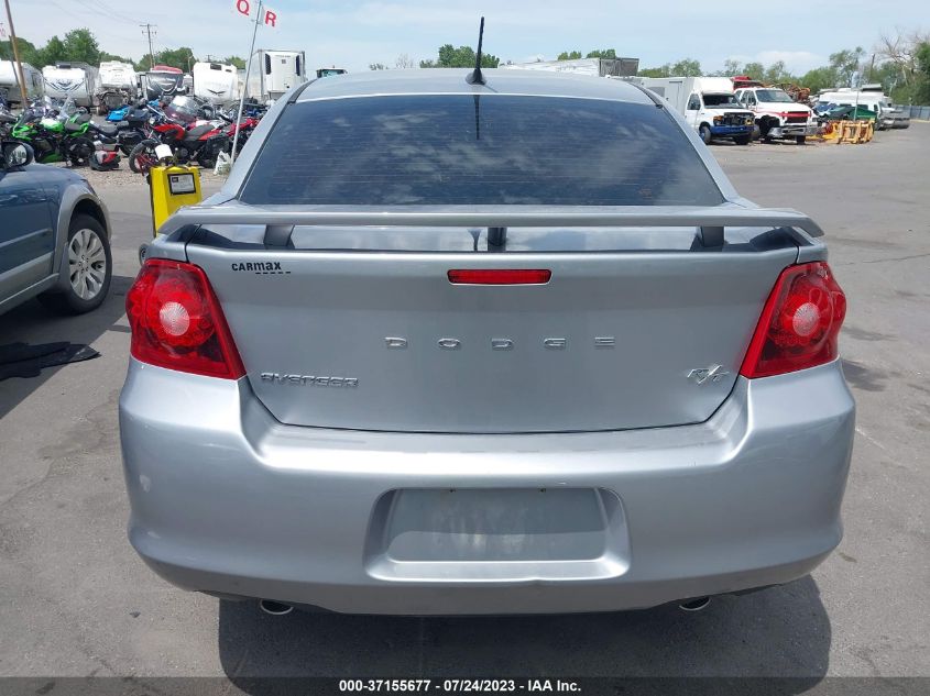 2013 DODGE AVENGER R/T - 1C3CDZBG9DN756973