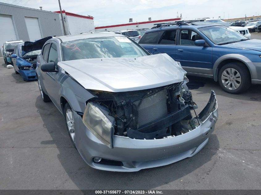 2013 DODGE AVENGER R/T - 1C3CDZBG9DN756973