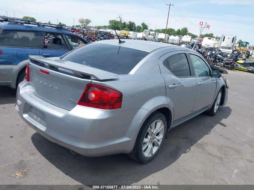 2013 DODGE AVENGER R/T - 1C3CDZBG9DN756973
