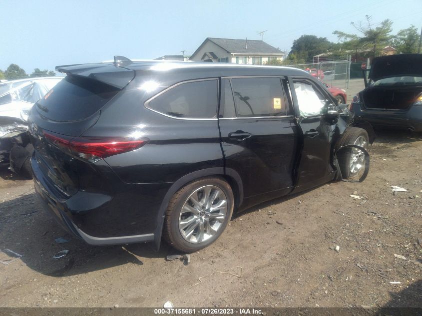 2020 TOYOTA HIGHLANDER LIMITED/PLATINUM - 5TDDZRBH6LS004330