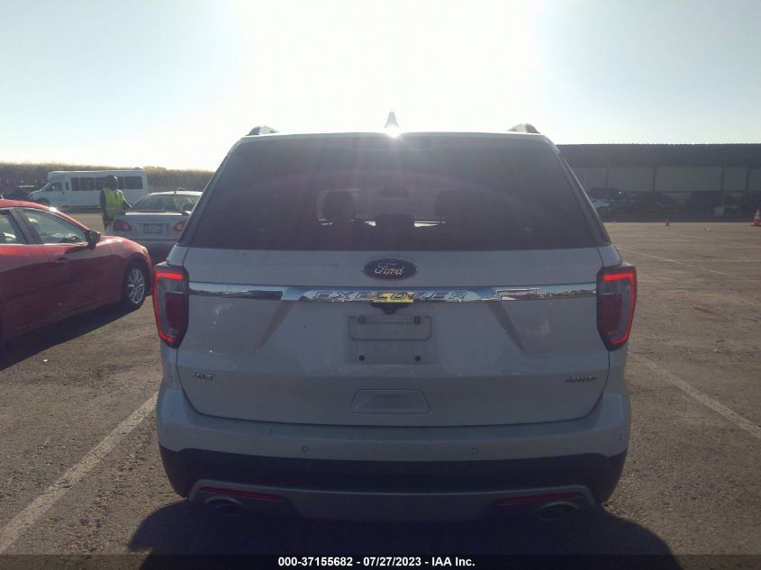 2017 FORD EXPLORER XLT - 1FM5K8D89HGB36897