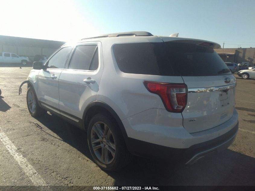2017 FORD EXPLORER XLT - 1FM5K8D89HGB36897