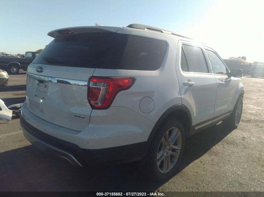 2017 FORD EXPLORER XLT - 1FM5K8D89HGB36897