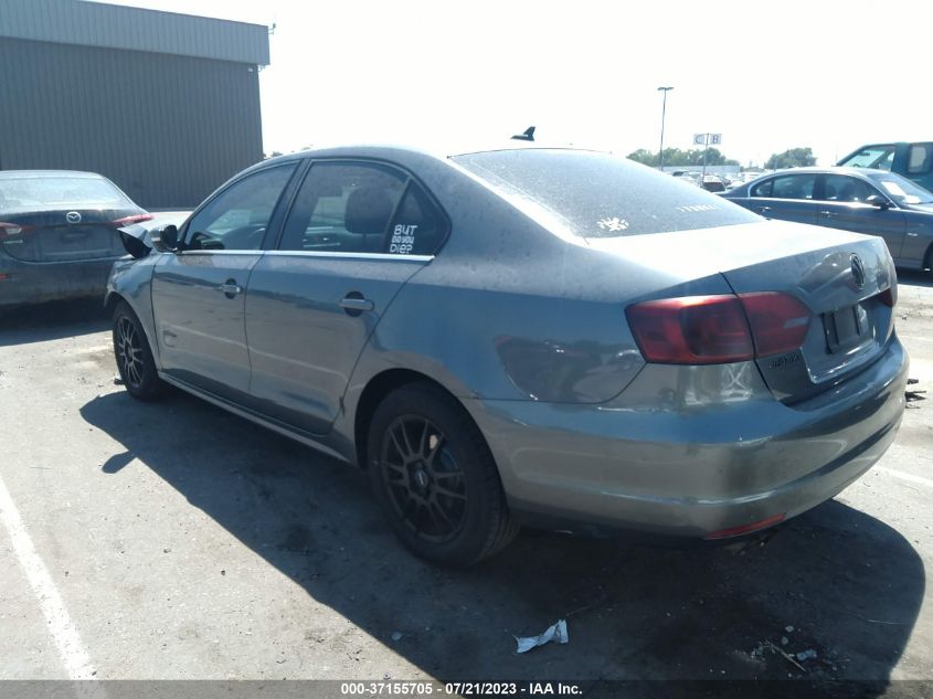 2013 VOLKSWAGEN JETTA SEDAN SE W/CONVENIENCE/SUNROOF - 3VWDP7AJ1DM373674