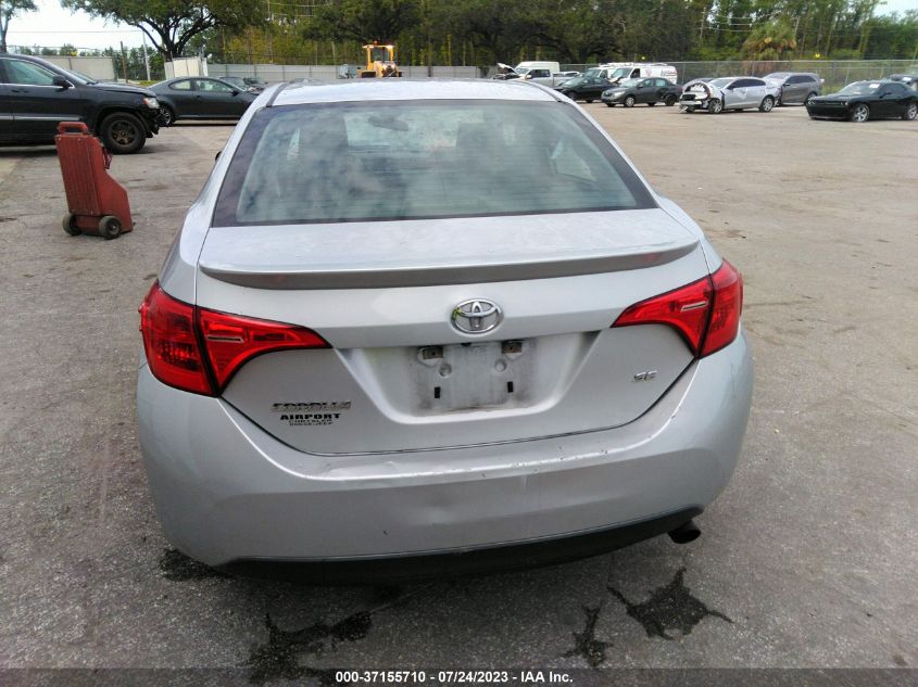2017 TOYOTA COROLLA L/LE/XLE/SE - 5YFBURHE4HP701997