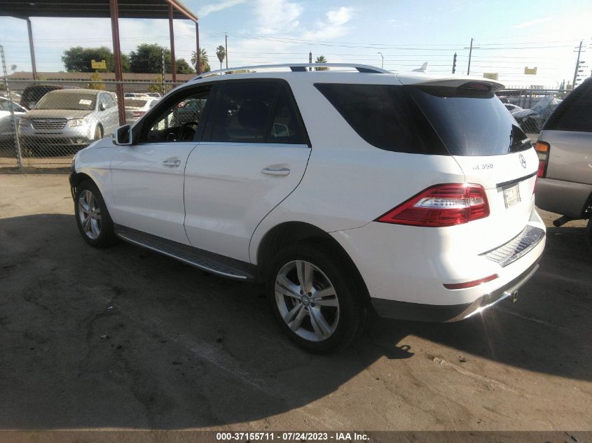 2014 MERCEDES-BENZ M-CLASS ML 350 - 4JGDA5JB9EA336545