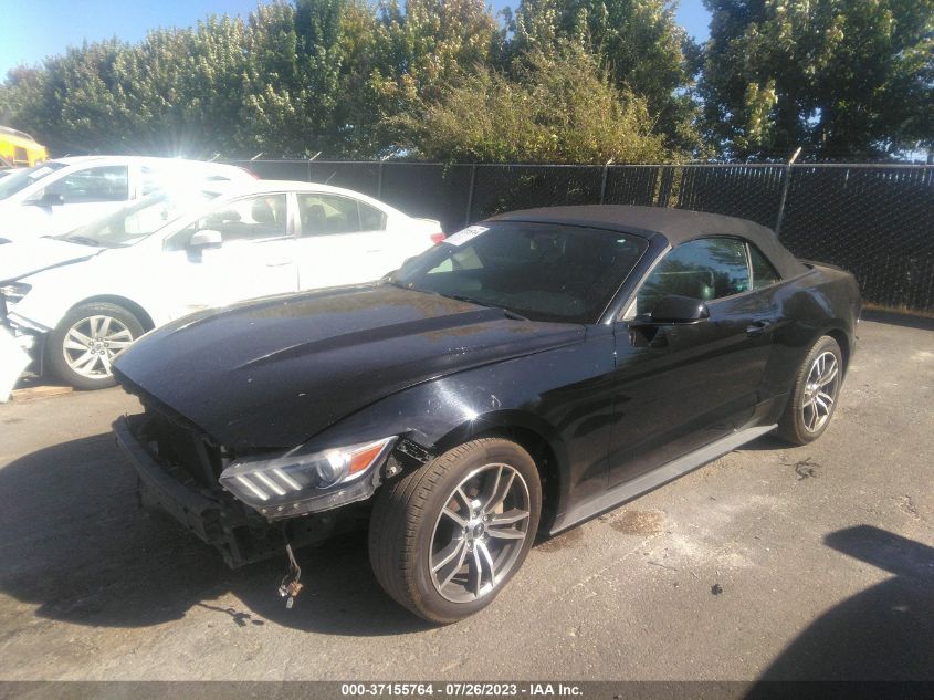 1FATP8UH1G5280635 2016 FORD MUSTANG, photo no. 2