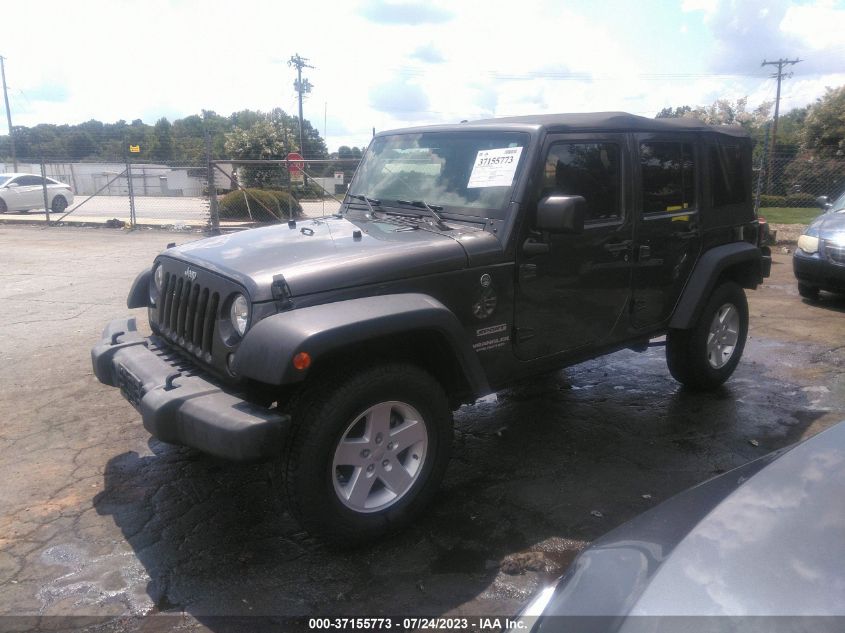 2017 JEEP WRANGLER UNLIMITED SPORT - 1C4BJWDG3HL610503