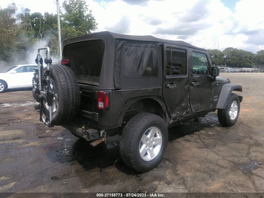 2017 JEEP WRANGLER UNLIMITED SPORT - 1C4BJWDG3HL610503