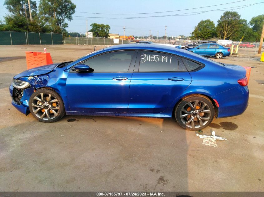 2015 CHRYSLER 200 S - 1C3CCCDG4FN567468