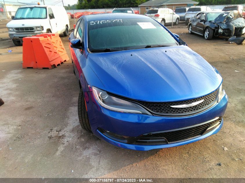 2015 CHRYSLER 200 S - 1C3CCCDG4FN567468