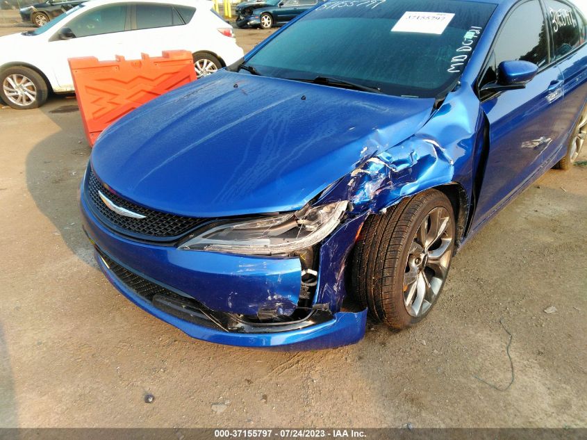 2015 CHRYSLER 200 S - 1C3CCCDG4FN567468