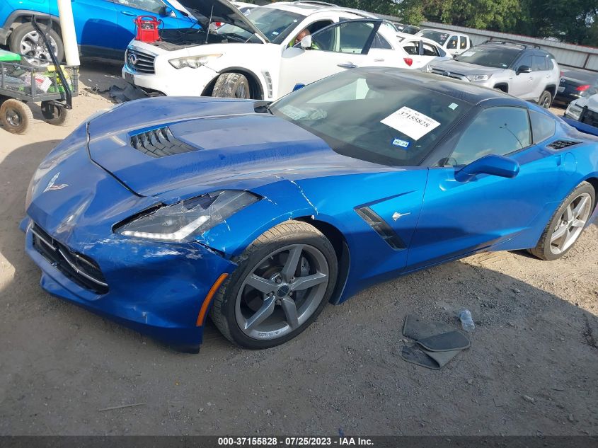 2014 CHEVROLET CORVETTE STINGRAY 2LT - 1G1YD2D75E5128036