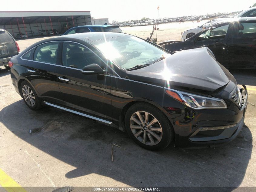 2016 HYUNDAI SONATA SPORT/LIMITED - 5NPE34AF3GH392380