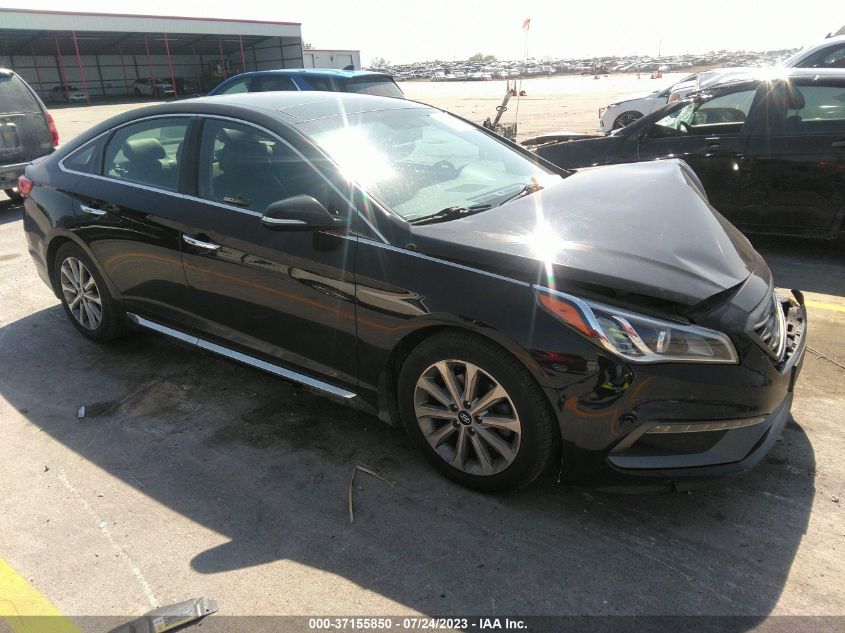 2016 HYUNDAI SONATA SPORT/LIMITED - 5NPE34AF3GH392380