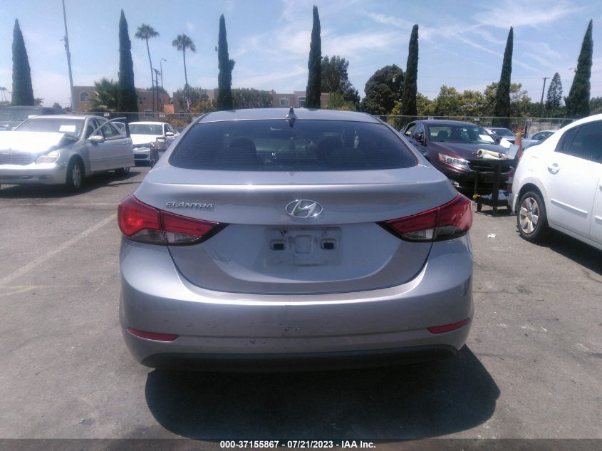 2015 HYUNDAI ELANTRA SE - 5NPDH4AE1FH562125