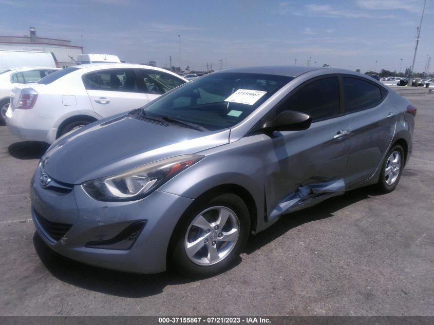 2015 HYUNDAI ELANTRA SE - 5NPDH4AE1FH562125