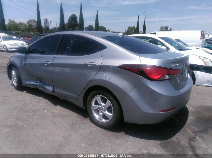 2015 HYUNDAI ELANTRA SE - 5NPDH4AE1FH562125