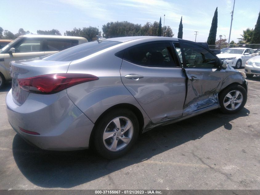 2015 HYUNDAI ELANTRA SE - 5NPDH4AE1FH562125