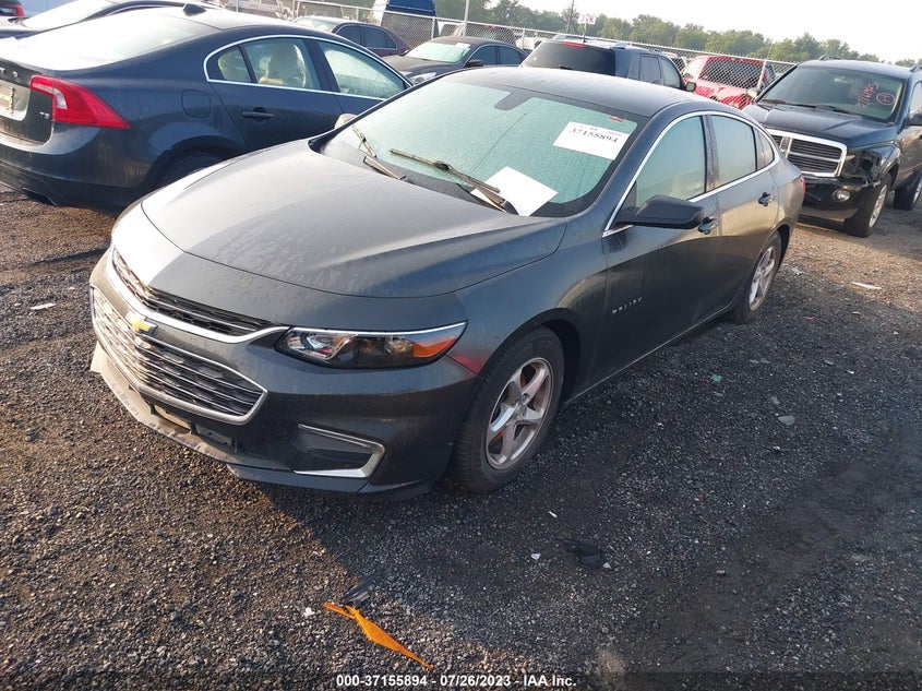 VIN 1G1ZB5ST3JF104978 2018 CHEVROLET MALIBU LS