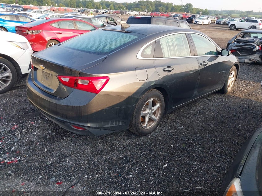 VIN 1G1ZB5ST3JF104978 2018 CHEVROLET MALIBU LS