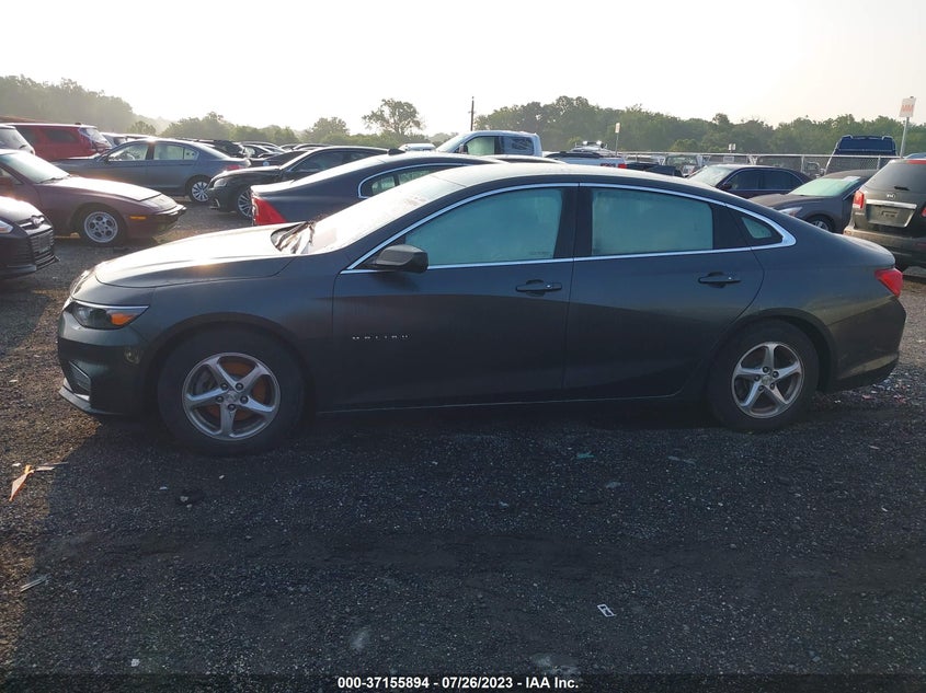 VIN 1G1ZB5ST3JF104978 2018 CHEVROLET MALIBU LS