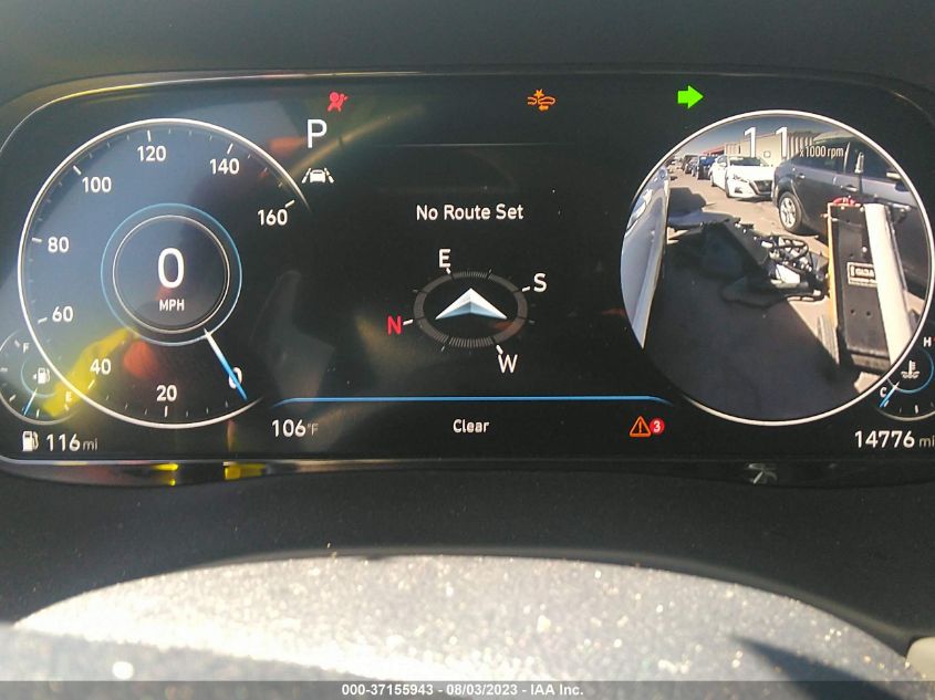 2022 HYUNDAI PALISADE LIMITED - KM8R5DHE6NU437559