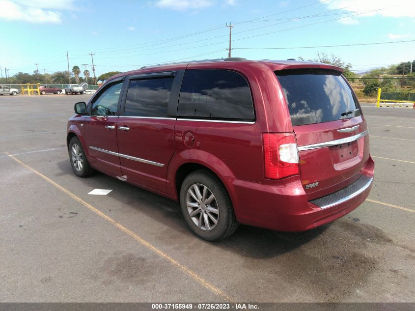 2014 CHRYSLER TOWN & COUNTRY TOURING-L 30TH - 2C4RC1CG4ER418006