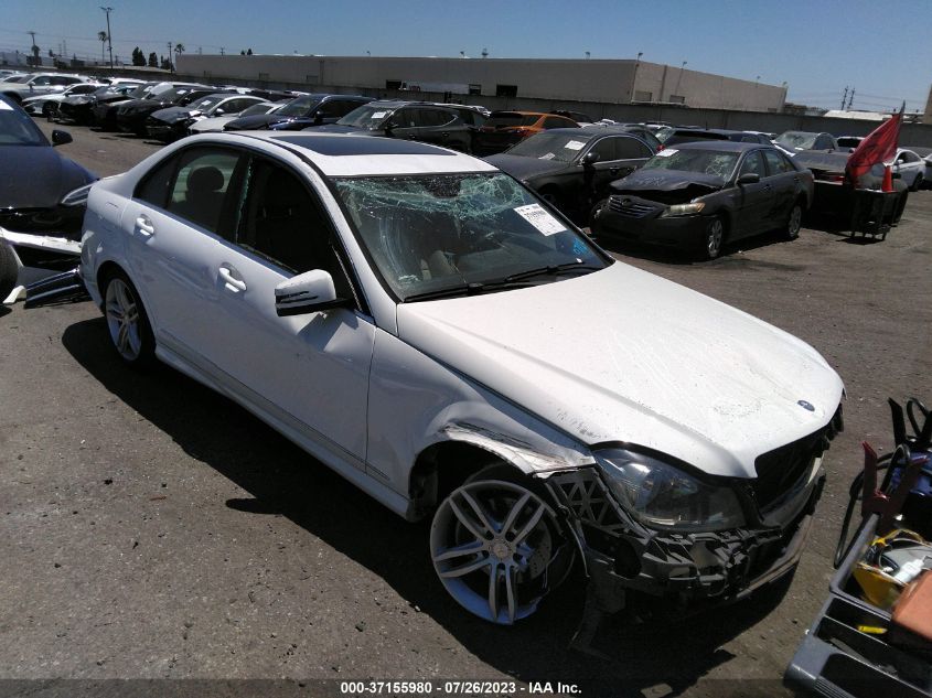 2014 MERCEDES-BENZ C-CLASS C 250 - WDDGF4HB2ER314008