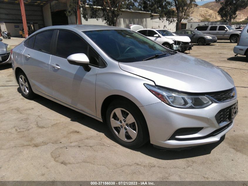2016 CHEVROLET CRUZE LS - 1G1BC5SM7G7312291