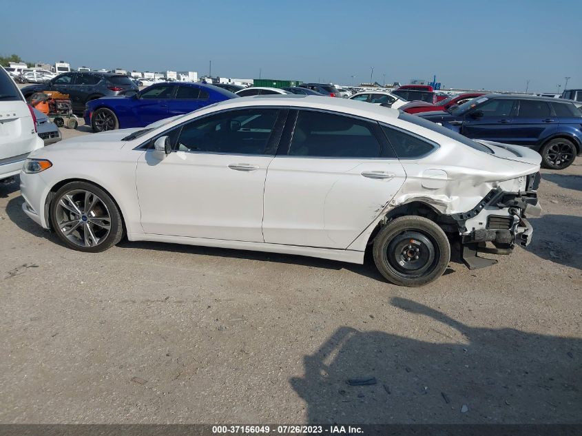 2017 FORD FUSION TITANIUM - 3FA6P0K99HR292427