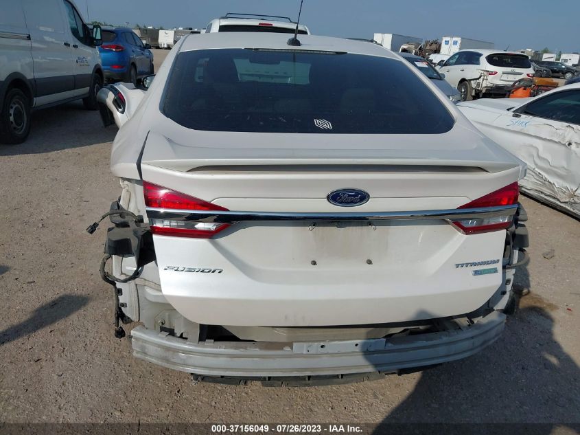 2017 FORD FUSION TITANIUM - 3FA6P0K99HR292427