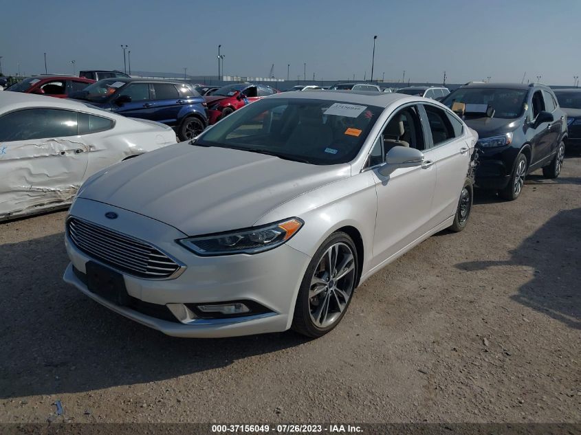 2017 FORD FUSION TITANIUM - 3FA6P0K99HR292427