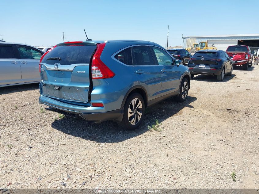 2015 HONDA CR-V TOURING - 5J6RM4H97FL025310